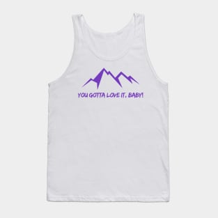 You Gotta Love It, Baby! (Utah Jazz - Hot Rod Hundley) Tank Top